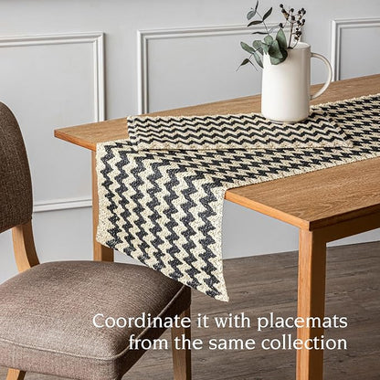 Over&Back 18x90 Natural Fiber Table Runner - Image 3