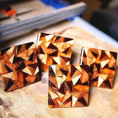 Handmade Wooden Coasters (Mixed)