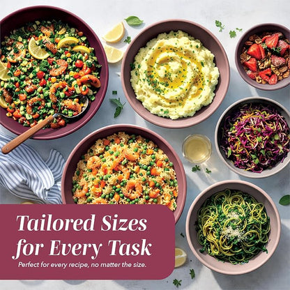 COOK WITH COLOR Mixing Bowls with Lids - Image 5
