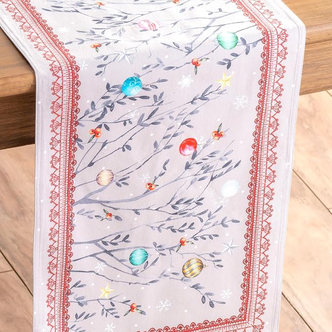Maison d' Hermine Table Runner 100% Cotton 14.50" x 72" | Table Runners 72 - Image 9