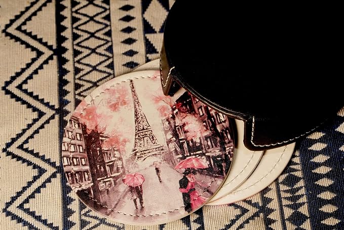 France Eiffel Tower Coasters For Drinks - Image 3