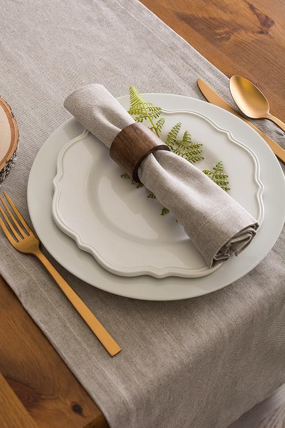 DII Chambray Kitchen, Tabletop Collection, 14x108 Table Runner - Image 4