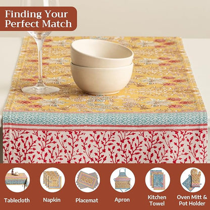 Maison d' Hermine Table Runner 100% Cotton 14.50" x 108" | Table Runners 108 - Image 4