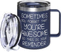 Inspirational Coffee Mug for Men, 12oz Insulated Stainless Steel Mug by avodvo