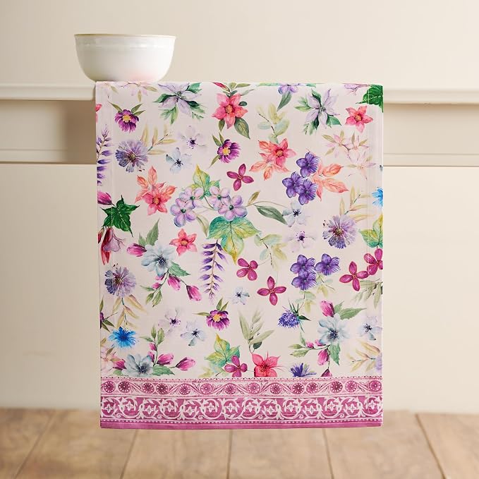 Maison d' Hermine Table Runner 100% Cotton 14.50" x 72" | Table Runners 72 - Image 8
