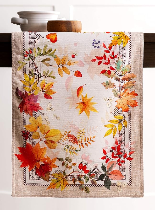 Maison d' Hermine Table Runner 100% Cotton 14.50" x 108" | Table Runners 108 - Image 8