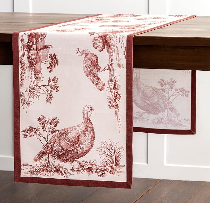 Maison d' Hermine Table Runner 100% Cotton 14.50" x 60" | Table Runners 60 - Image 7