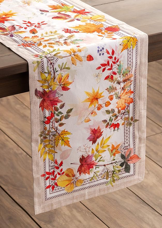 Maison d' Hermine Table Runner 100% Cotton 14.50" x 48" | Table Runners 48 - Image 5