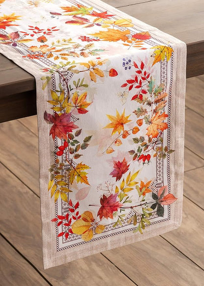 Maison d' Hermine Table Runner 100% Cotton 14.50" x 48" | Table Runners 48 - Image 5
