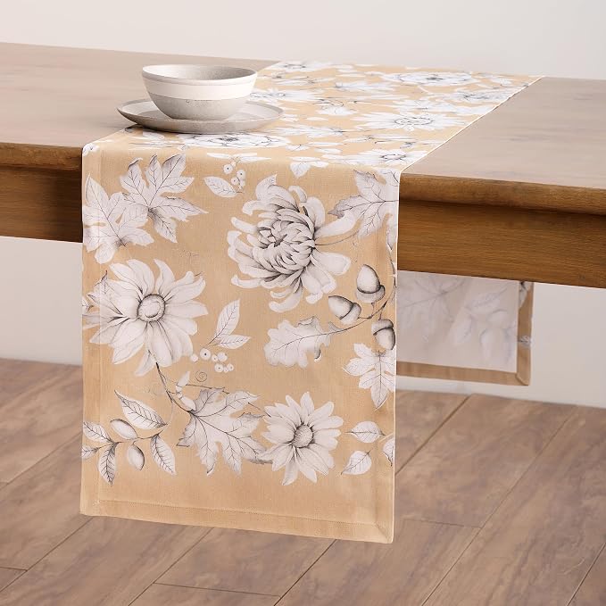Maison d' Hermine Table Runner 100% Cotton 14.50" x 72" | Table Runners 72 - Image 9