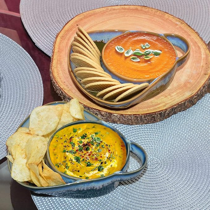 Stoneware Soup & Side Bowls Set of 2 by Roe & Moe - Image 6