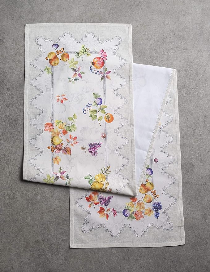 Maison d' Hermine Table Runner 100% Cotton 14.50" x 48" | Table Runners 48 - Image 2