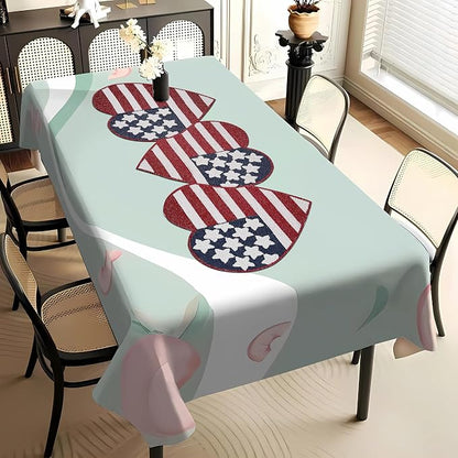 Independence Day 4th of July Patriotic Theme American Flag Table Runner - Image 2