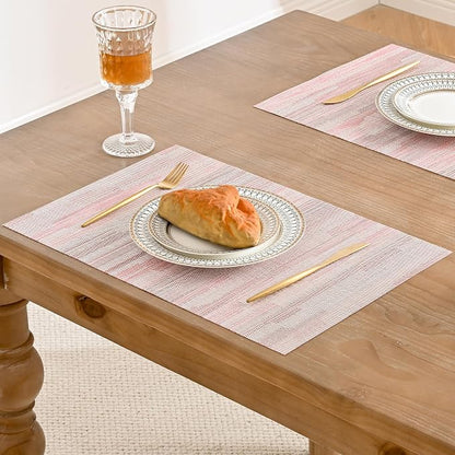 Leetaltree Misty Rose Placemats Set of 6 - Image 7