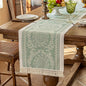 14x72 Medallion Table Runner Waterproof Rustic Farmhouse Macrame | Tired of a by UWWGKK