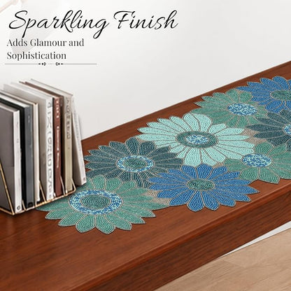 Beaded Table Runner 13x36 Inch - Image 9