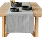 Over&Back 18x90 Woven Chambray Cotton Table Runner by overback