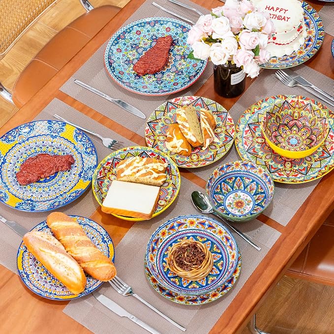 16 Pieces Dinnerware Sets, Service - Image 6