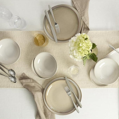 Oneida 897208 Organic Shades 12-Piece Dinnerware Set - Image 13