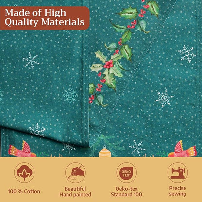 Maison d' Hermine Table Runner 100% Cotton 14.50" x 72" | Table Runners 72 - Image 3