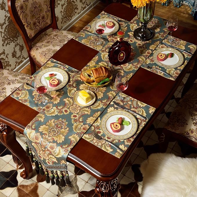 Extra Luxury Dinner Placemats Set of 6, - Image 4