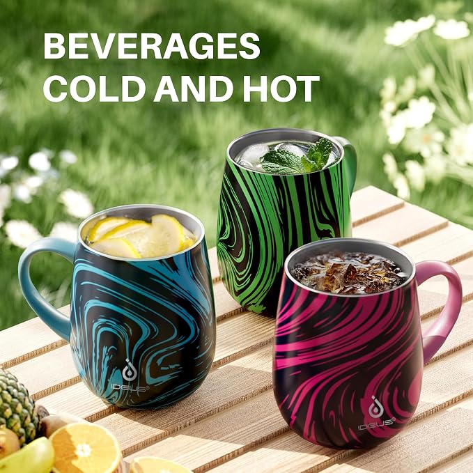 Ideus 16 oz Insulated Coffee Mug - Image 8