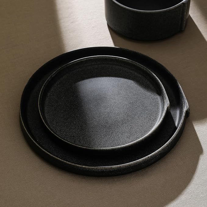 Stone Lain Bao 4-Piece Dinner Plate Set Stoneware - Image 3