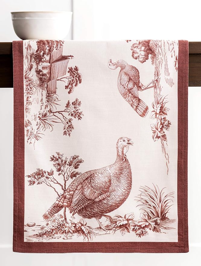 Maison d' Hermine Table Runner 100% Cotton 14.50" x 108" | Table Runners 108 - Image 8
