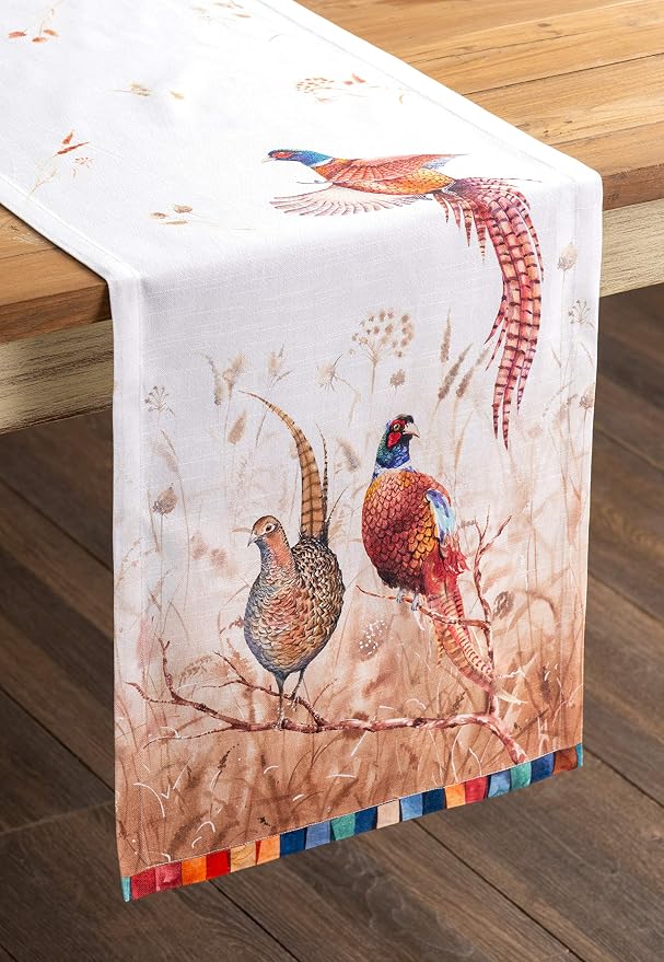 Maison d' Hermine Table Runner 100% Cotton 14.50" x 48" | Table Runners 48 - Image 5