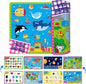 4 Pack Placemats for Kids, Non-Slip Washable Table Mats, Double-Sided Reusable by SpriteGru