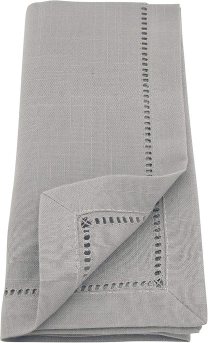SARO LIFESTYLE Hemstitched Border Dinner Napkin - Image 3