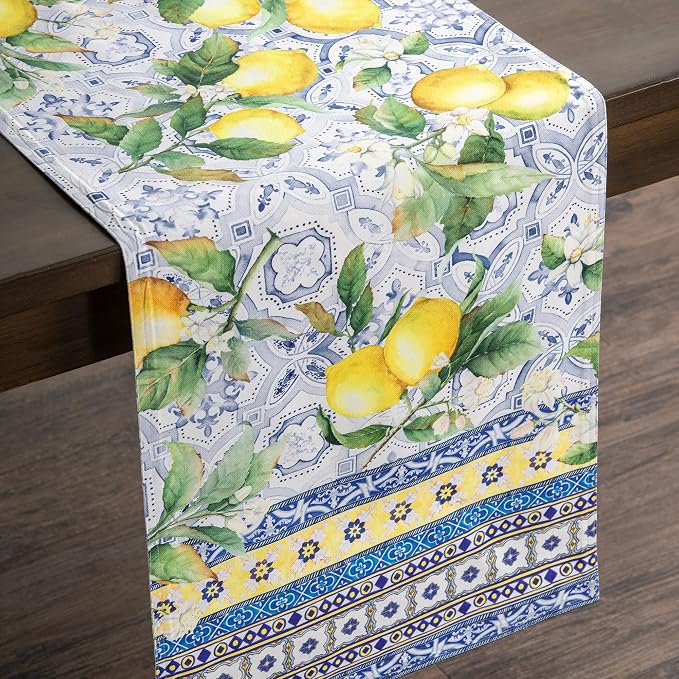 Maison d' Hermine Table Runner 100% Cotton 14.50" x 108" | Table Runners 108 - Image 9