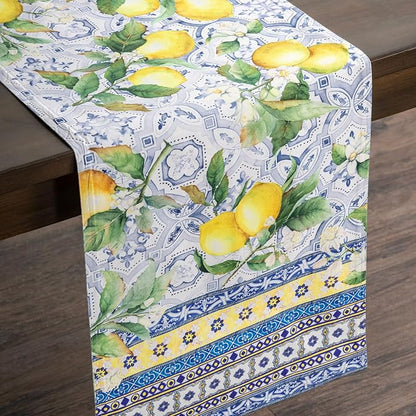 Maison d' Hermine Table Runner 100% Cotton 14.50" x 108" | Table Runners 108 - Image 9
