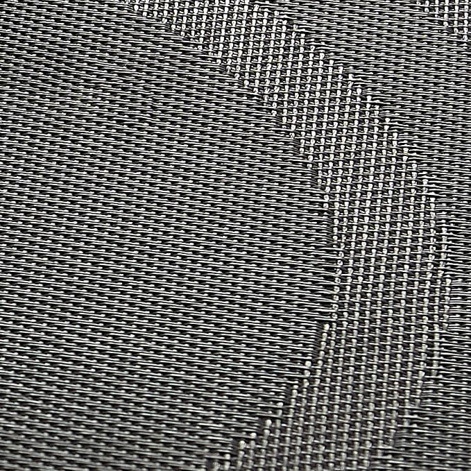 DII PVC Tabletop Collection Woven Indoor/Outdoor, Round Placemat Set, 6 Piece - Image 2