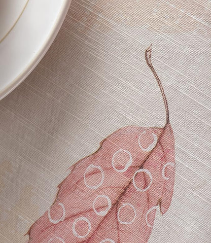 Maison d' Hermine Table Cloth Rectangle Table 100% Cotton 70 x 120 Inches Fall Tablecloth Reusable Everyday Use for Thanksgiving Christmas Decorations Dining Farmhouse Party (Colours of Autumn)
