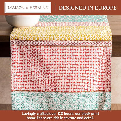 Maison d' Hermine Table Runner 100% Cotton 14.50" x 72" | Table Runners 72 - Image 2