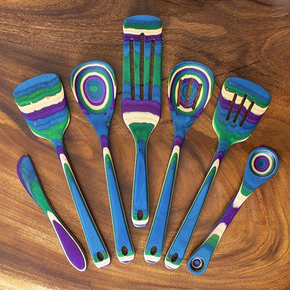 Baltique Mumbai Collection 7 Piece Cooking Utensil Set, Safe - Image 4