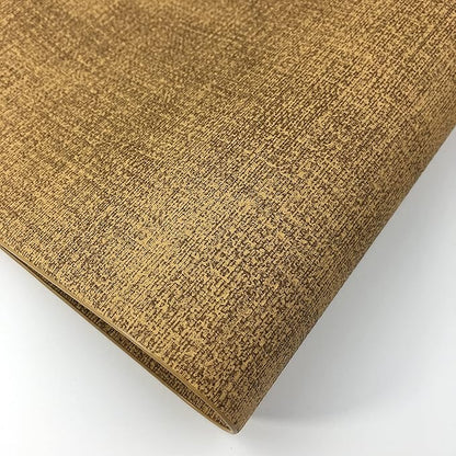 WAZAIGUR Waterproof Easy to Clean Non-Slip Heat Resistant Thick Faux Leather Placemats for Dining Table Set of 8,Brown