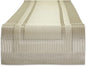 DII PVC Tabletop Collection Woven Indoor/Outdoor, Table Runner by DII