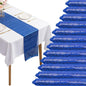 12 Packs 12 X 108 Inch Sequin Table Runner Glitter Dining Table Runner by Fivenl