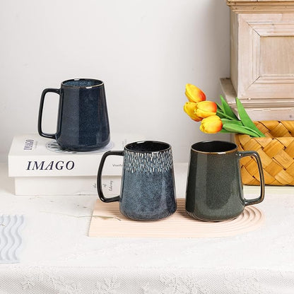 Large Ceramics Coffee Mugs, 24 OZ, Large Handle Design, Extra Large Tea and - Image 6