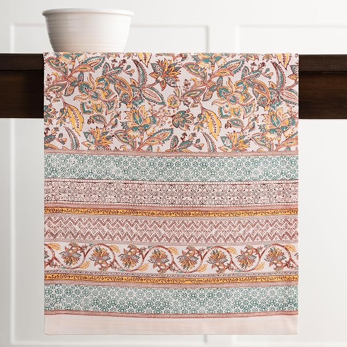 Maison d' Hermine Table Runner 100% Cotton 14.50" x 108" | Table Runners 108 - Image 7