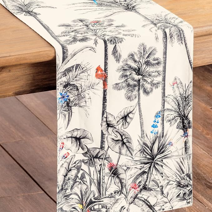 Maison d' Hermine Table Runner 100% Cotton 14.50" x 108" | Table Runners 108 - Image 9