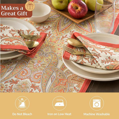Maison d' Hermine Table Runner 100% Cotton 14.50" x 60" | Table Runners 60 - Image 5