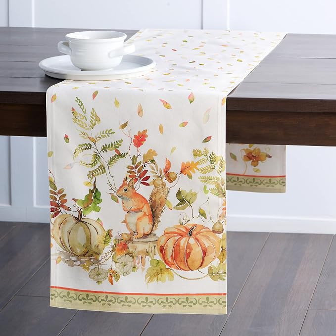 Maison d' Hermine Table Runner 100% Cotton 14.50" x 108" | Table Runners 108 - Image 9