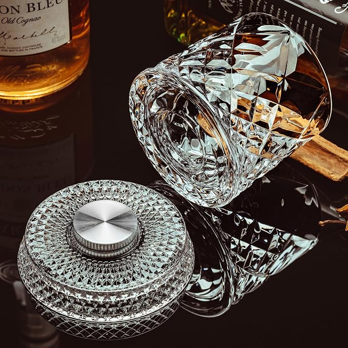 Spinning Whiskey Glasses Set of 4 - Image 8