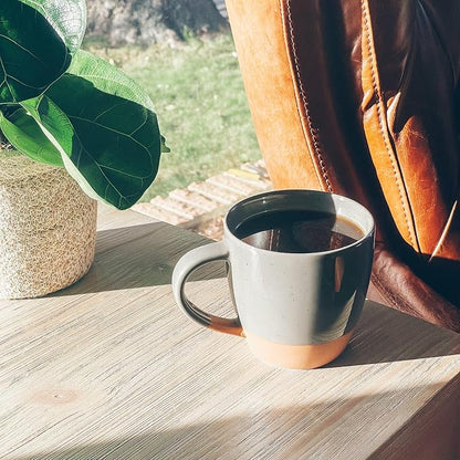 Mora Ceramic Large Latte Mug Set of 4, 16oz - Image 7