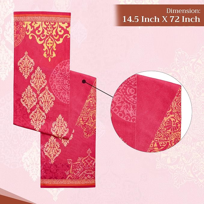 Maison d' Hermine Table Runner 100% Cotton 14.50" x 72" | Table Runners 72 - Image 4