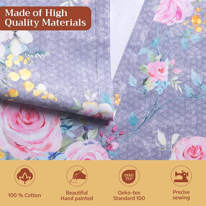 Maison d' Hermine Table Runner 100% Cotton 14.50" x 72" | Table Runners 72 - Image 3