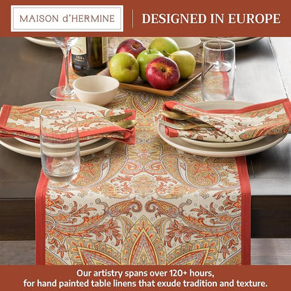 Maison d' Hermine Table Runner 100% Cotton 14.50" x 90" | Table Runners 90 - Image 2